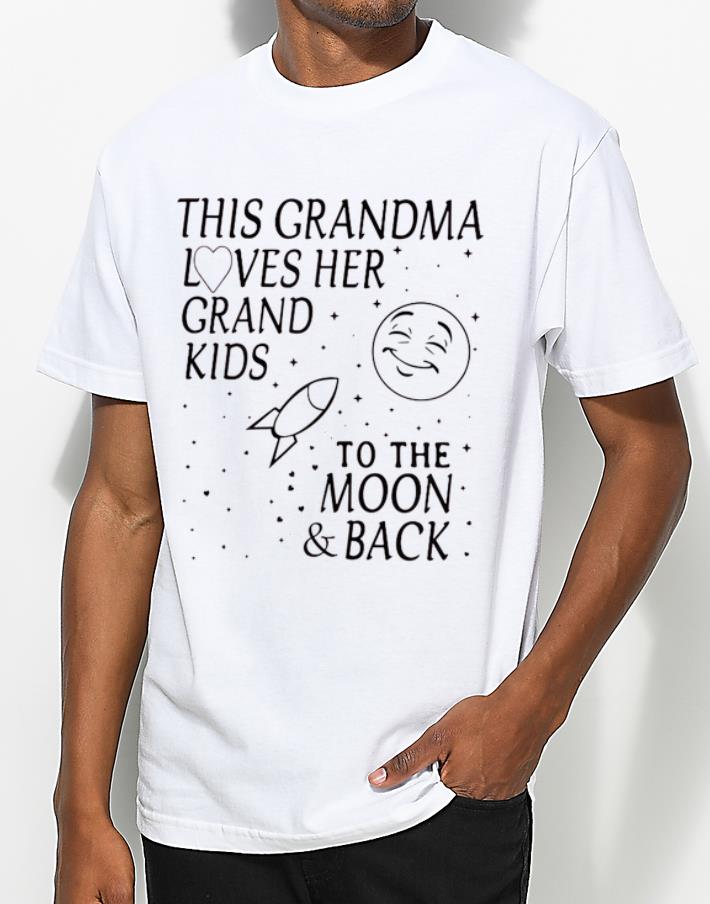 Official This Grandma Loves Her Grand Kids To The Moon And Back shirt 4 - Official This Grandma Loves Her Grand Kids To The Moon And Back shirt