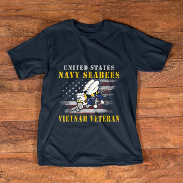 Official United States Navy Seebees Vietnam Veteran shirt 1 - Official United States Navy Seebees Vietnam Veteran shirt