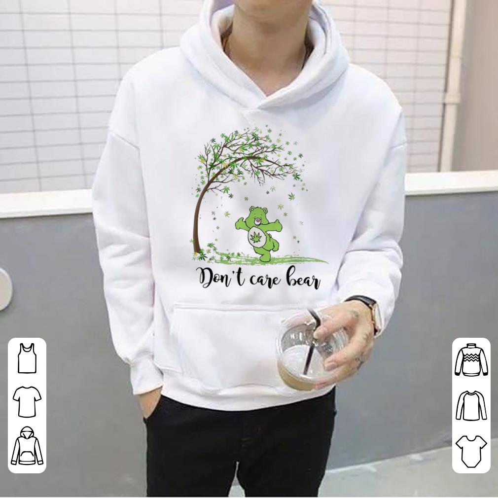 Official Weed Tree Don t Care Bear Autumn shirt 4 - Official Weed Tree Don't Care Bear Autumn shirt