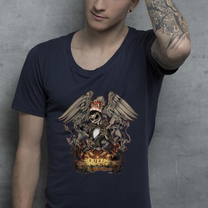 Original Freddie Mercury Queen Jack Skellington shirt 4 - Original Freddie Mercury Queen Jack Skellington shirt