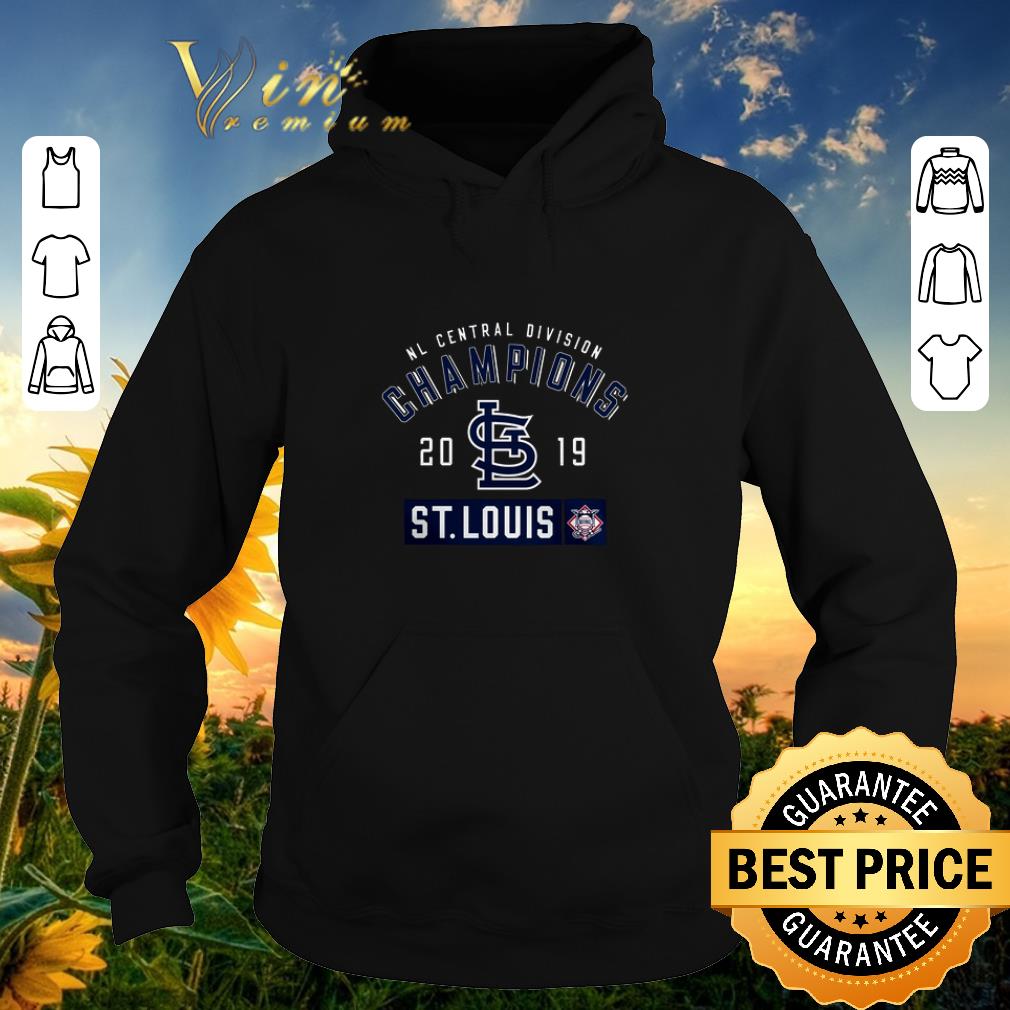 Original NL Central Division Champions 2019 St Louis Cardinals shirt sweater 4 - Original NL Central Division Champions 2019 St. Louis Cardinals shirt sweater