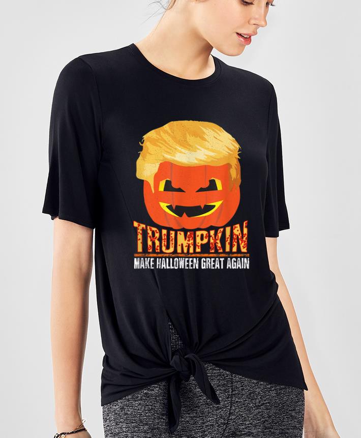 Original Trumpkin Pumpkin Politics Halloween Ironic Costume Fun Gift shirt 4 - Original Trumpkin Pumpkin Politics Halloween Ironic Costume Fun Gift shirt