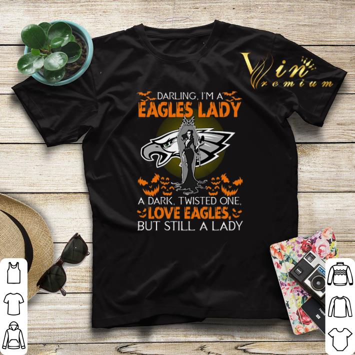 Philadelphia Eagles Darling I m a Eagles lady love Eagles shirt sweater 4 - Philadelphia Eagles Darling I'm a Eagles lady love Eagles shirt sweater