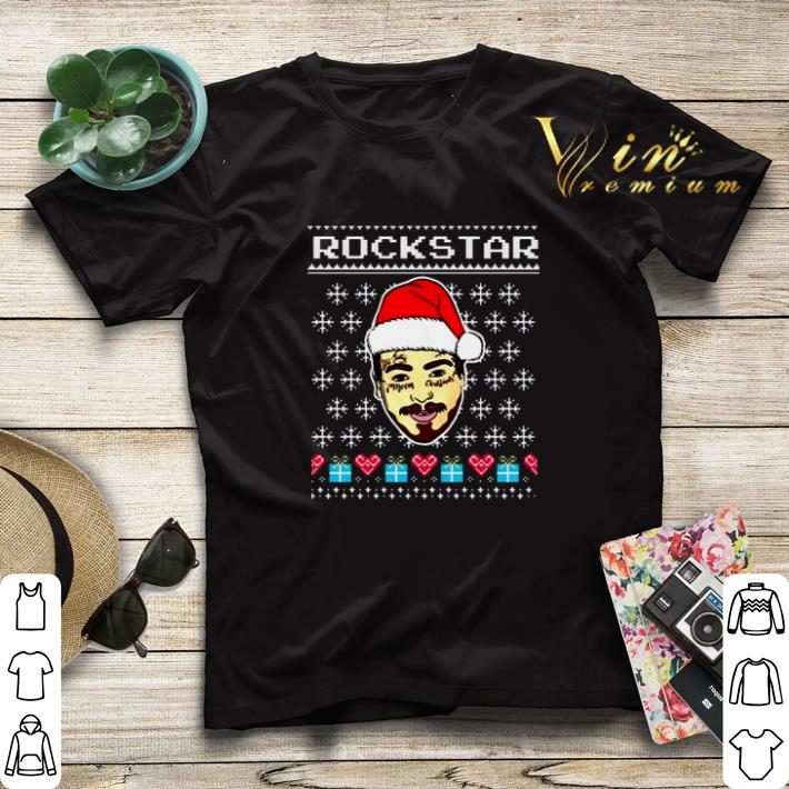 Post Malone Rockstar Christmas shirt sweater 4 - Post Malone Rockstar Christmas shirt sweater
