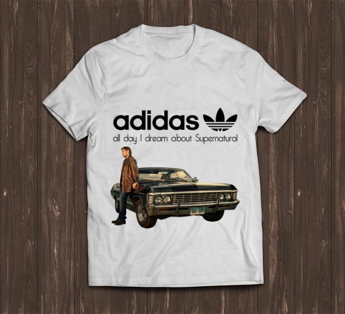 Premium All Day I Dream About Supernatural Adidas shirt 1 - Premium All Day I Dream About Supernatural Adidas shirt
