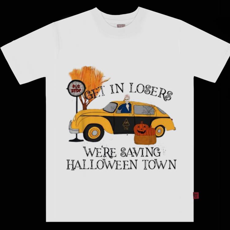 Premium Benny Taxi Driver Get In Losers We re Saving Halloween Town shirt 1 - Premium Benny Taxi Driver Get In Losers We’re Saving Halloween Town shirt
