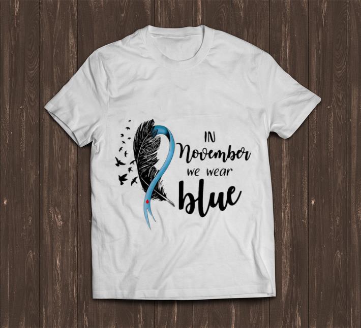 Premium Diabetes Awareness In November We Wear Blue shirt 1 - Premium Diabetes Awareness In November We Wear Blue shirt