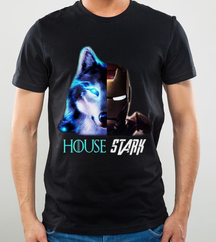 Premium Game Of Thrones Iron Man wolf House Stark shirt 4 - Premium Game Of Thrones Iron Man wolf House Stark shirt
