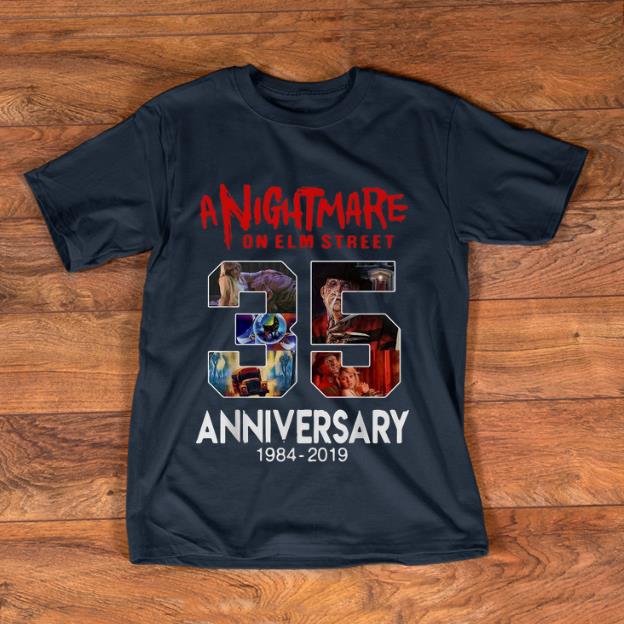 Premium Jason Voorhees 35 Years Anniversary A Nightmare On Elm Street shirt 1 - Premium Jason Voorhees 35 Years Anniversary A Nightmare On Elm Street shirt
