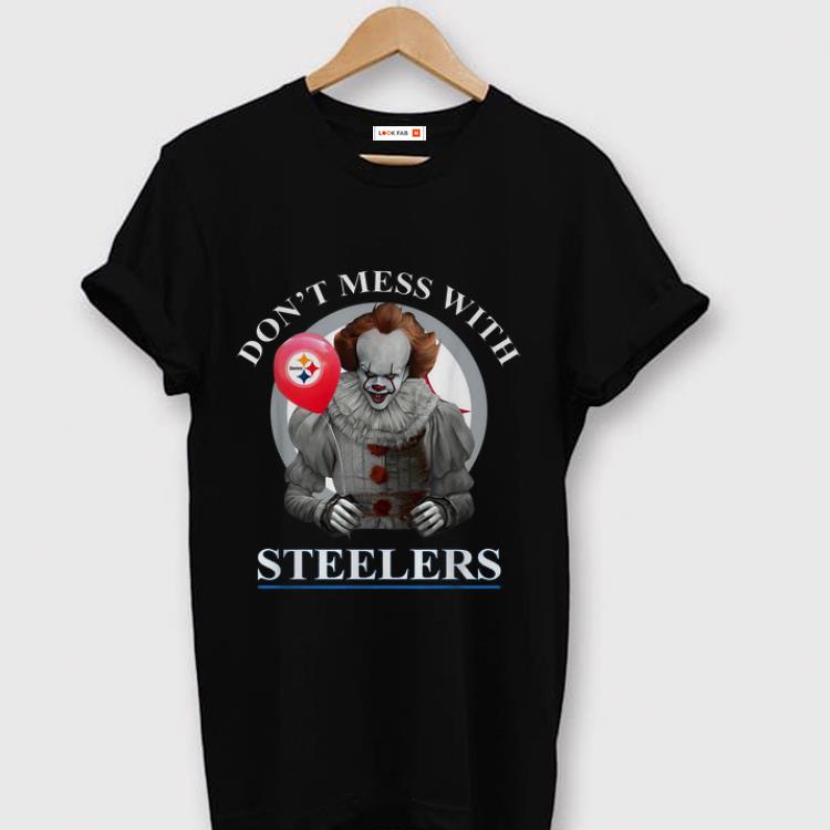Premium Pennywise Don t Mess With Pittsburgh Steelers shirt 1 - Premium Pennywise Don't Mess With Pittsburgh Steelers shirt
