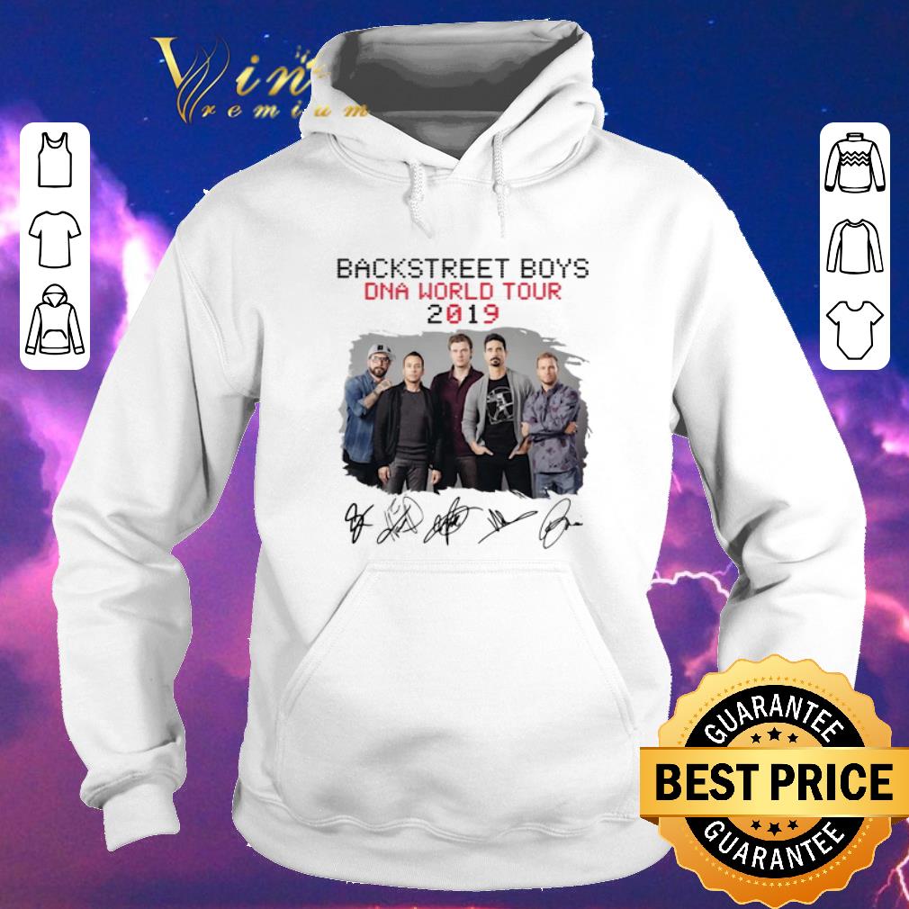 Premium Signatures Backstreet Boys Dna World Tour 2019 shirt 4 - Premium Signatures Backstreet Boys Dna World Tour 2019 shirt