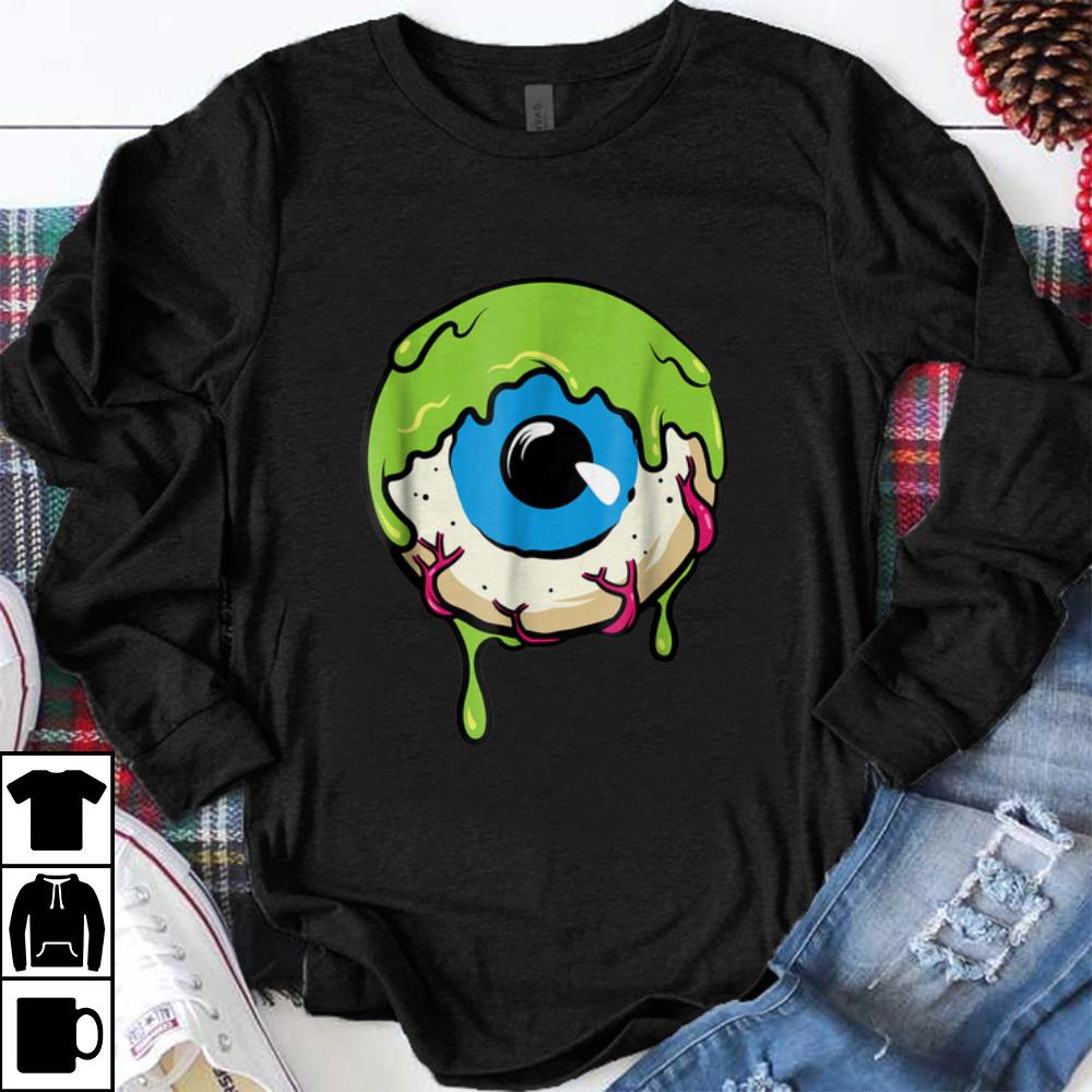 Premium Slimy Human Eye Ball Creepy Funny Halloween shirt 1 - Premium Slimy Human Eye Ball - Creepy Funny Halloween shirt