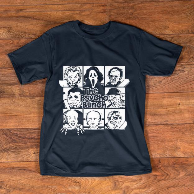Premium The Psycho Bunch Horror Movie Characters Halloween Costume shirt 1 - Premium The Psycho Bunch Horror Movie Characters Halloween Costume shirt
