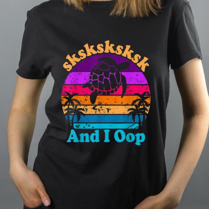 Premium Vintage Turtle Sksksk And I Oop shirt 4 - Premium Vintage Turtle Sksksk And I Oop shirt