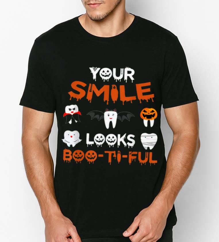 Premium Your Smile Looks Boo Ti Ful Dental Halloween shirt 4 - Premium Your Smile Looks Boo-Ti-Ful Dental Halloween shirt