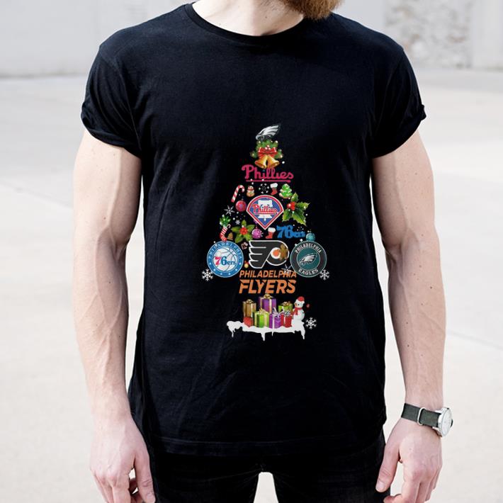 Pretty Christmas Tree Philadelphia Flyers shirt 4 - Pretty Christmas Tree Philadelphia Flyers shirt