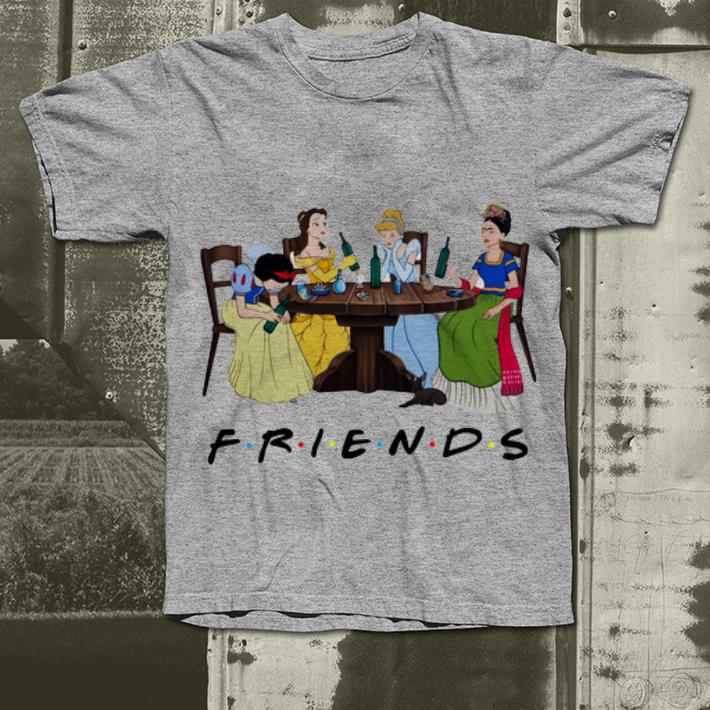 Pretty Friends TV Show Frida Kahlo And Disney Princesses shirt 4 - Pretty Friends TV Show Frida Kahlo And Disney Princesses shirt