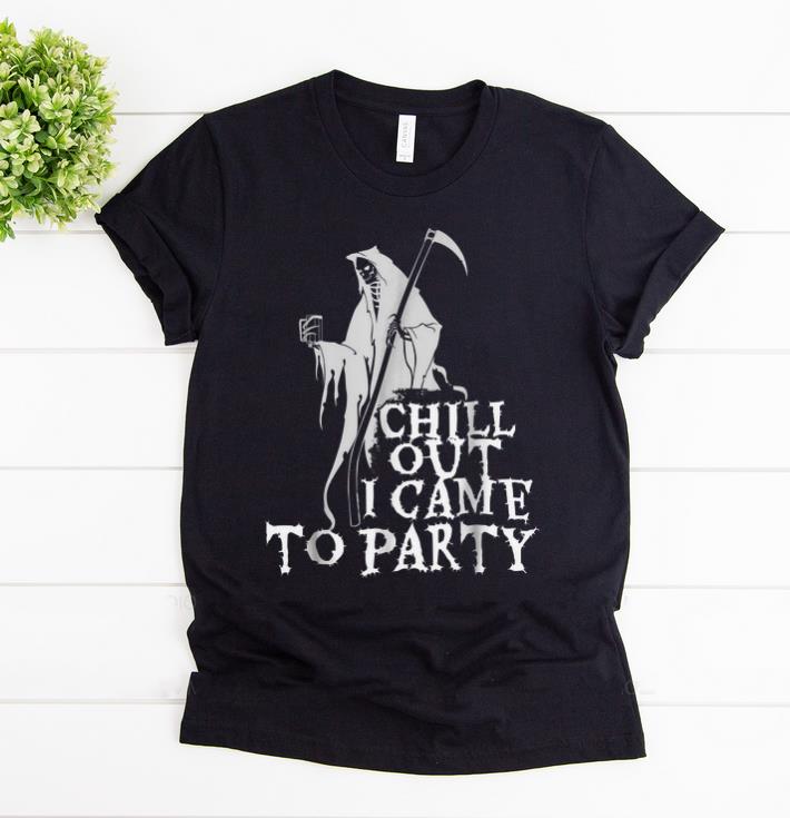 Pretty Grim Came To Party Reaper Pick Axe Halloween Costume shirt 1 - Pretty Grim Came To Party Reaper Pick Axe Halloween Costume shirt