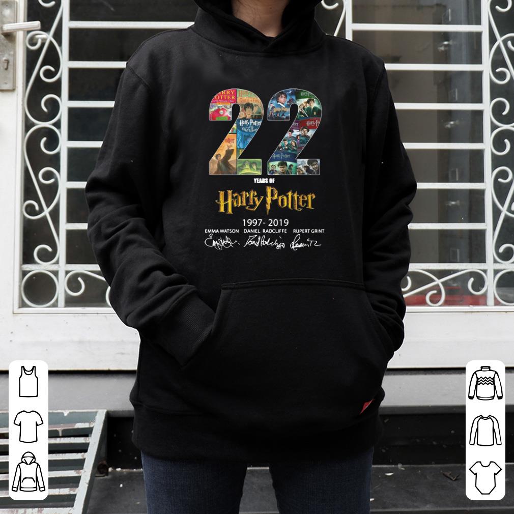 Pretty Harry Potter 22 Years 1997 2019 shirt 4 - Pretty Harry Potter 22 Years 1997 - 2019 shirt