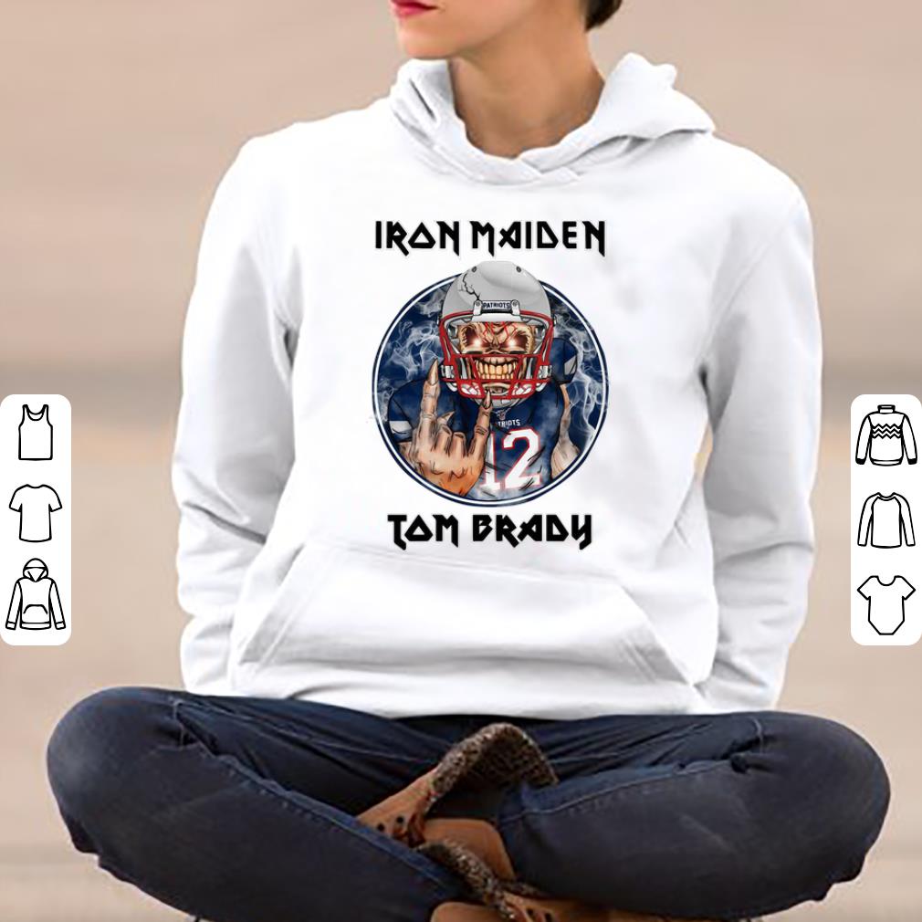 Pretty Iron Maiden Tom Brady New England Patriots shirt 4 - Pretty Iron Maiden Tom Brady New England Patriots shirt