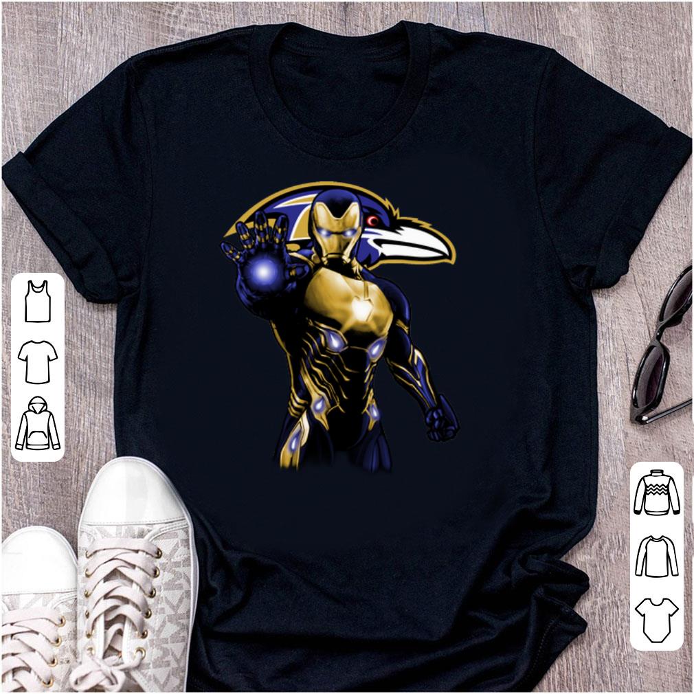 Pretty Iron Man Baltimore Ravens shirt 1 - Pretty Iron Man Baltimore Ravens shirt