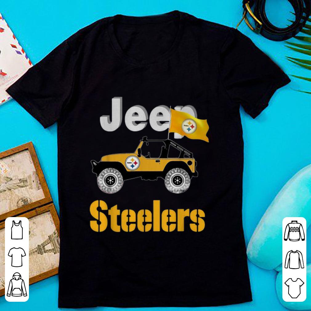 Pretty Jeep Flag Pittsburgh Steelers NFL shirt 1 - Pretty Jeep Flag Pittsburgh Steelers NFL shirt