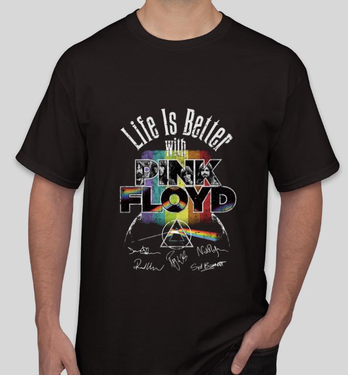 Pretty Life Is Better With Pink Floyd Signatures shirt 4 1 - Pretty Life Is Better With Pink Floyd Signatures shirt