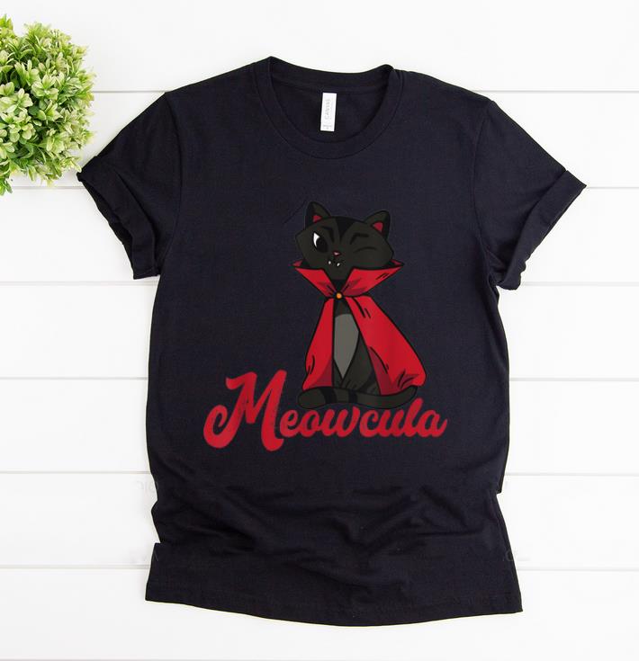 Pretty Meowcula Creepy Kitten Cat Owner Spooky Halloween Costume shirt 1 - Pretty Meowcula Creepy Kitten Cat Owner Spooky Halloween Costume shirt