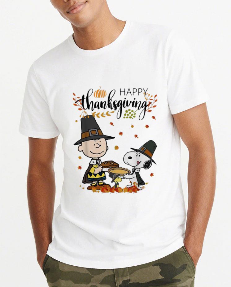 Pretty Peanuts Snoopy And Charlie Brown Happy Thanksgiving shirt 4 - Pretty Peanuts Snoopy And Charlie Brown Happy Thanksgiving shirt