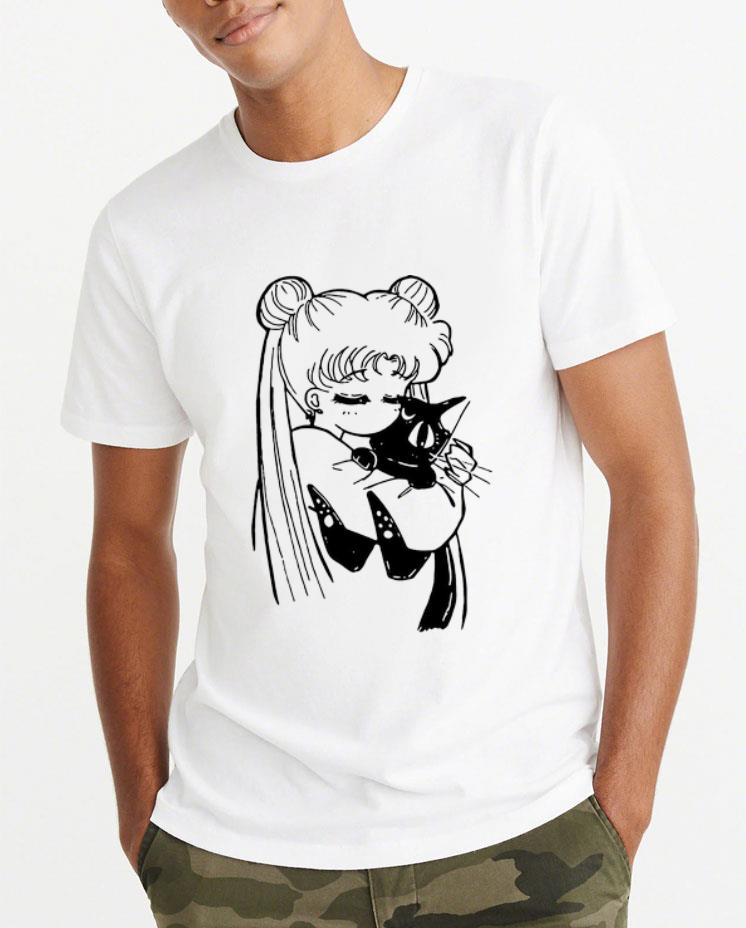Pretty Serena Luna Sailor Black Cat shirt 4 - Pretty Serena Luna Sailor Black Cat shirt