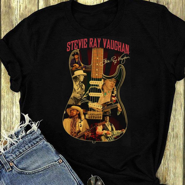 Pretty Stevie Ray Vaughan Guitar Signature shirt 4 - Pretty Stevie Ray Vaughan Guitar Signature shirt