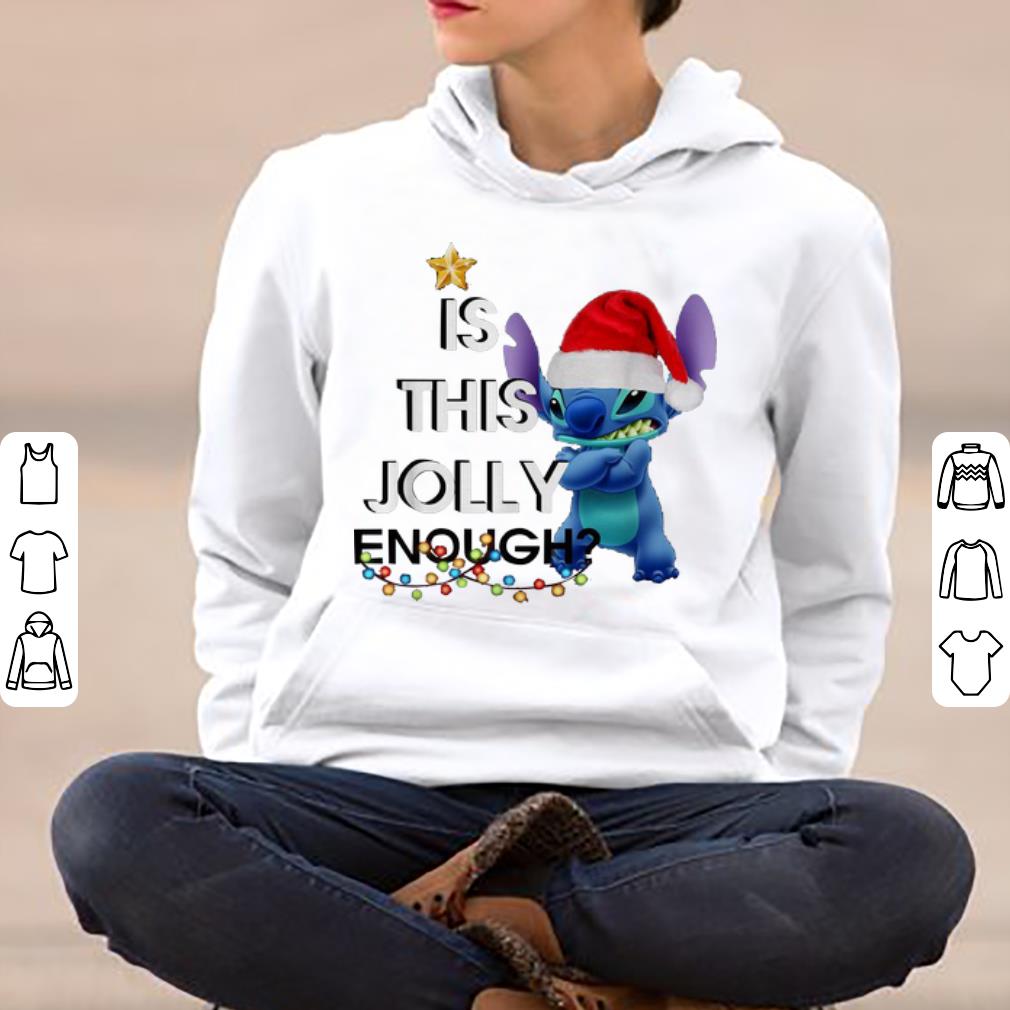 Pretty Stitch Is This Jolly Enough Christmas shirt 4 - Pretty Stitch Is This Jolly Enough Christmas shirt