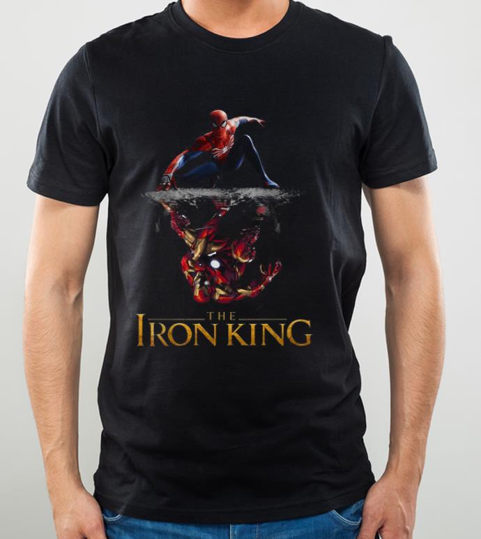 Pretty The Iron King Spider man Reflection Iron Man shirt 4 - Pretty The Iron King Spider-man Reflection Iron Man shirt