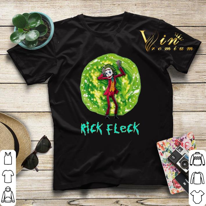 Rick Fleck crossover Joker mashup Rick Sanchez shirt sweater 4 - Rick Fleck crossover Joker mashup Rick Sanchez shirt sweater