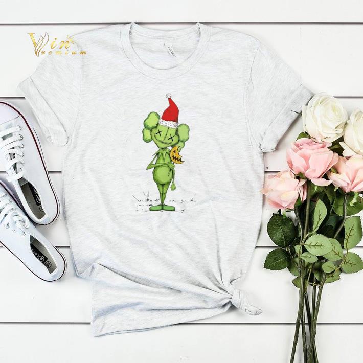 Santa Grinch and Kaws shirt sweater Santa Grinch and Kaws shirt sweater 4 - Santa Grinch and Kaws shirt sweater