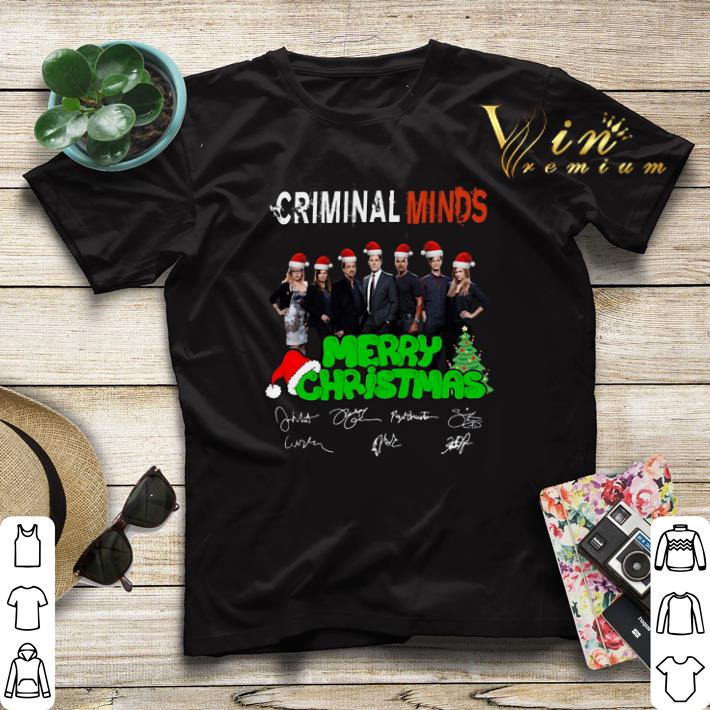 Signatures Criminal Minds Merry Christmas shirt Signatures Criminal Minds Merry Christmas shirt 4 - Signatures Criminal Minds Merry Christmas shirt