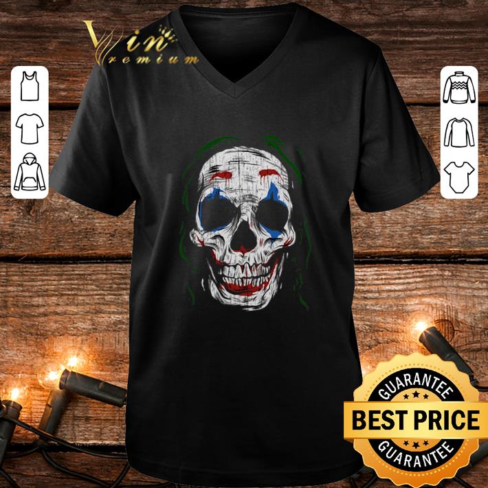 Skull Joker Joaquin Phoenix shirt Skull Joker Joaquin Phoenix shirt 4 - Skull Joker Joaquin Phoenix shirt