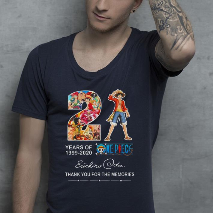 Top 21 Years Of One Piece 1999 2019 Thank You For The Memories shirt 4 - Top 21 Years Of One Piece 1999-2019 Thank You For The Memories shirt