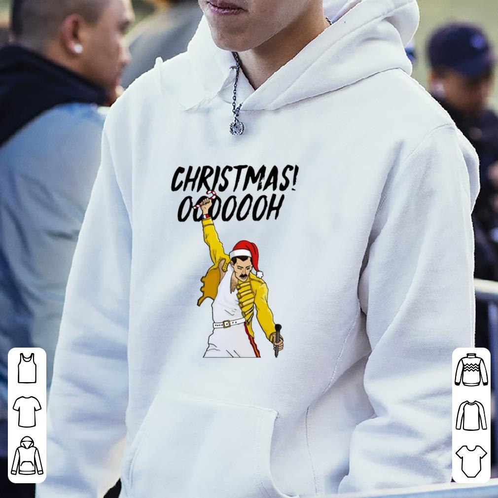 Top Christmas Freddie Mercury Ooooooh shirt 4 - Top Christmas Freddie Mercury Ooooooh shirt