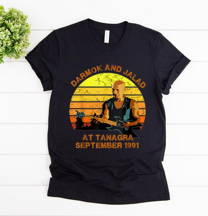 Top Darmok And Jalad At Tanagra Vintage September 1991 shirt 1 - Top Darmok And Jalad At Tanagra Vintage September 1991 shirt