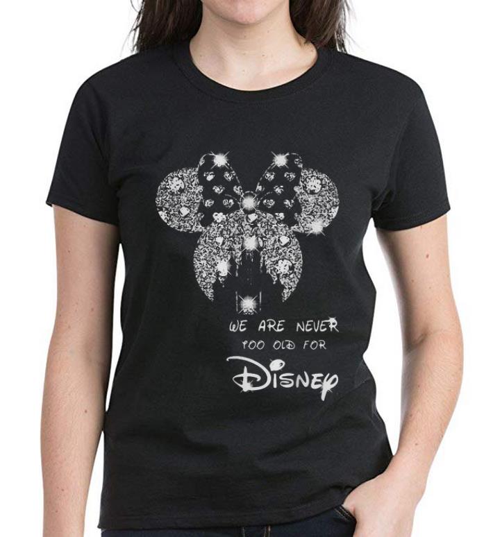 Top Diamond Minnie Mouse We Are Never Too Old For Disney shirt 4 - Top Diamond Minnie Mouse We Are Never Too Old For Disney shirt