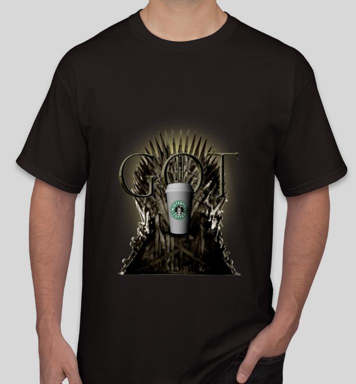 Top Game Of Thrones Starbucks Coffee Winterfell shirt 4 - Top Game Of Thrones Starbucks Coffee Winterfell shirt