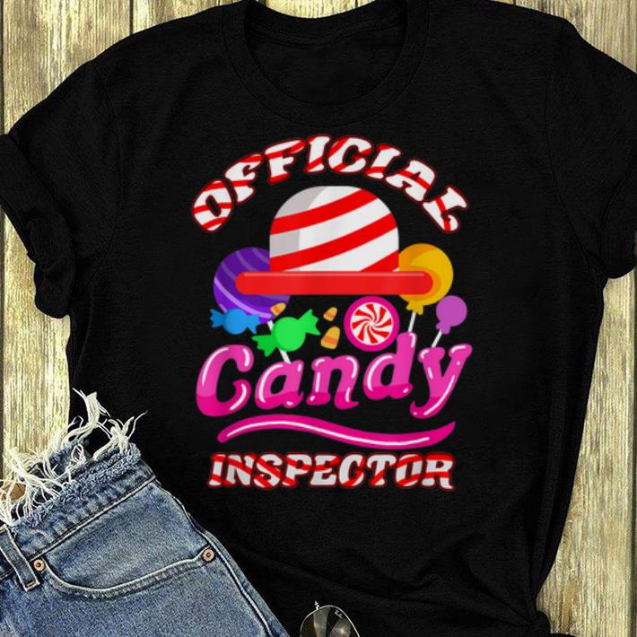 Top Halloween Official Candy Inspector shirt 4 - Top Halloween Official Candy Inspector shirt