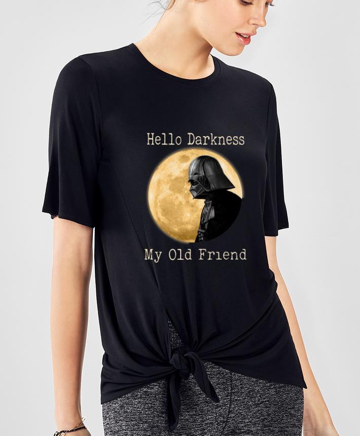 Top Hello Darkness My Old Friend Darth Vader Moon shirt 4 - Top Hello Darkness My Old Friend Darth Vader Moon shirt