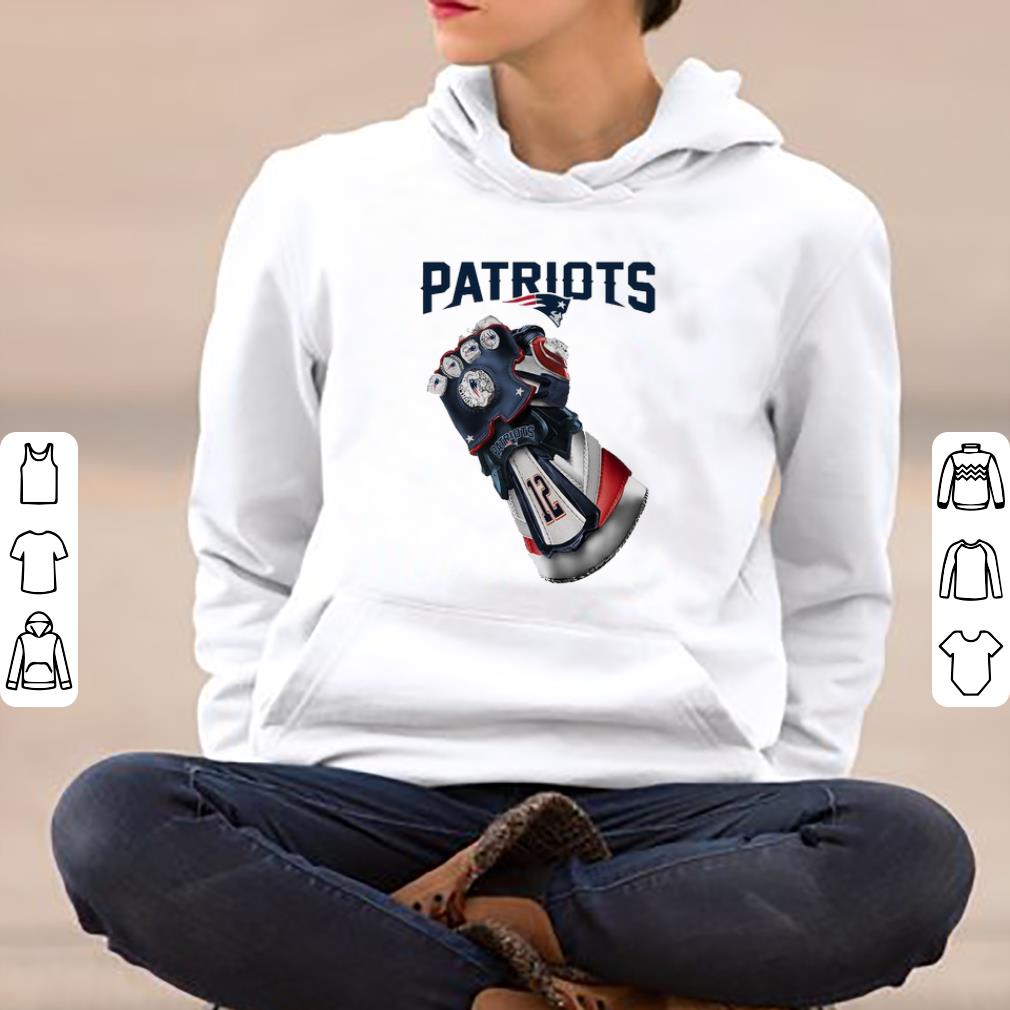 Top Infinity Gauntlet New England Patriots shirt 4 - Top Infinity Gauntlet New England Patriots shirt