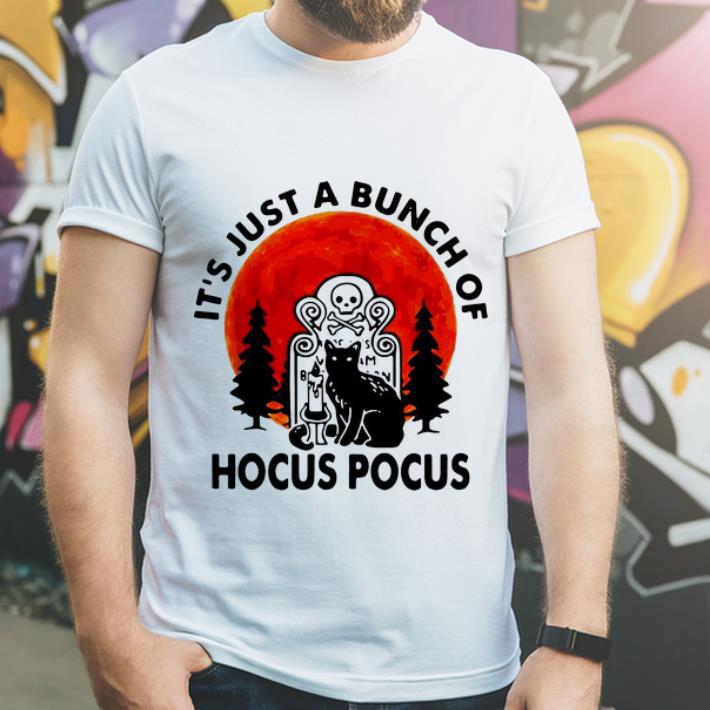 Top It s Just A Bunch Of Hocus Pocus Halloween Black Cat shirt 4 - Top It's Just A Bunch Of Hocus Pocus Halloween Black Cat shirt