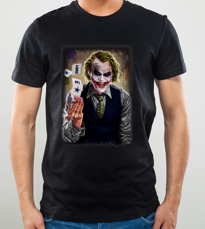 Top Joker Heath Ledger Dallas Cowboys NFL shirt 4 - Top Joker Heath Ledger Dallas Cowboys NFL shirt