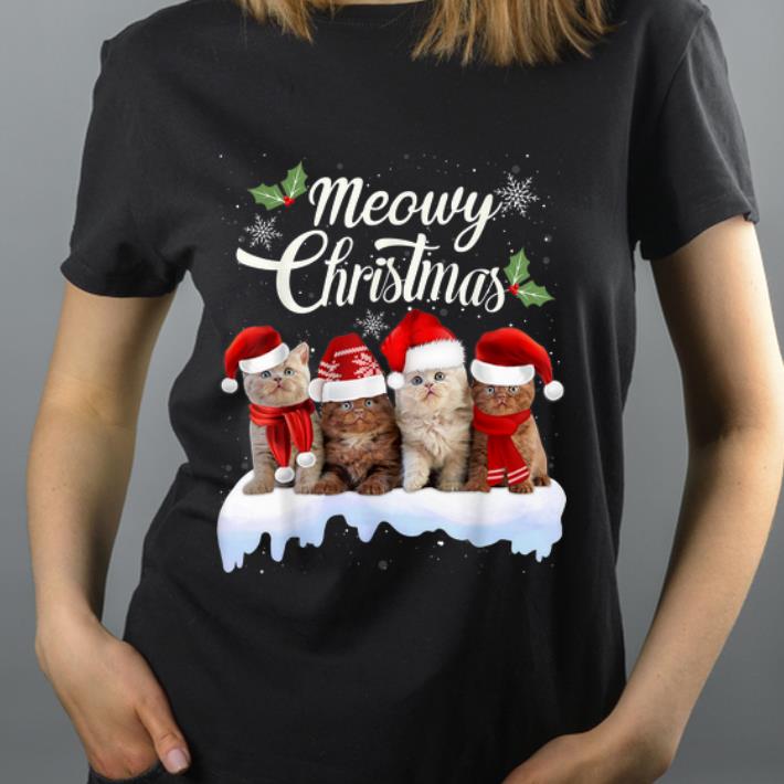 Top Meowy Christmas Kitten Kitty Xmas Cat Lovers shirt 4 - Top Meowy Christmas Kitten Kitty Xmas Cat Lovers shirt