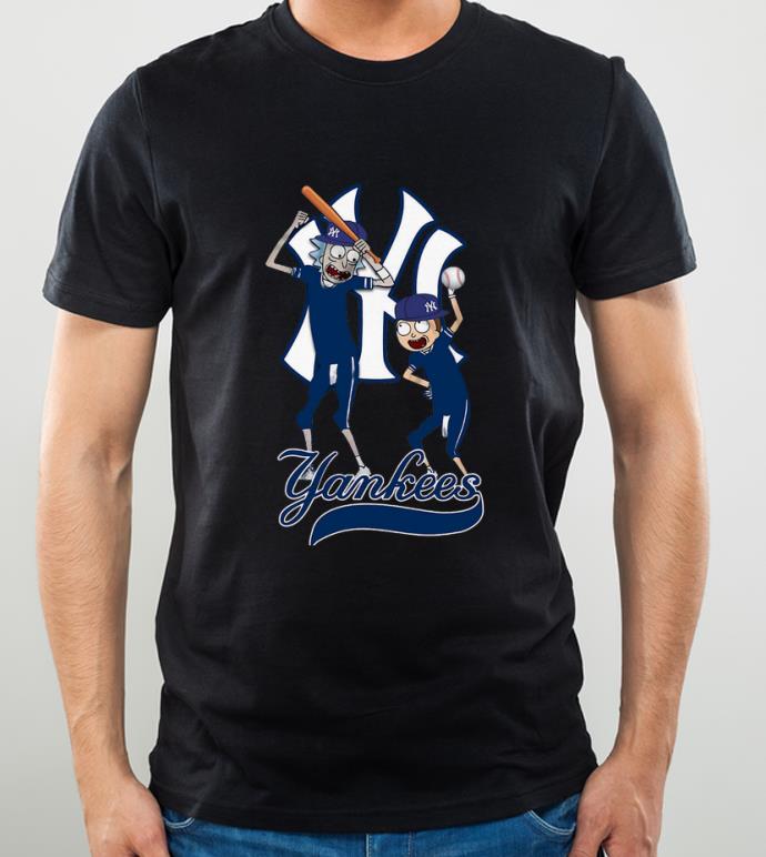 Top New York Yankees Rick And Morty shirt 4 - Top New York Yankees Rick And Morty shirt