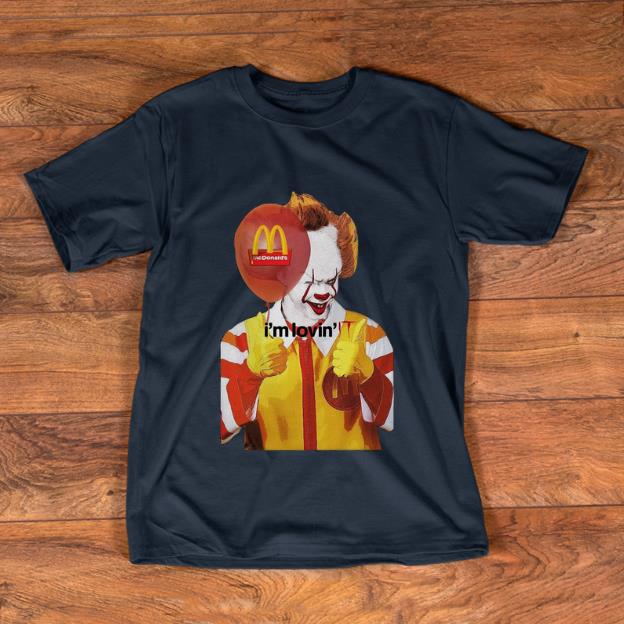 Top Pennywise Mcdonald s I m lovin IT shirt 1 - Top Pennywise Mcdonald’s I’m lovin’ IT shirt